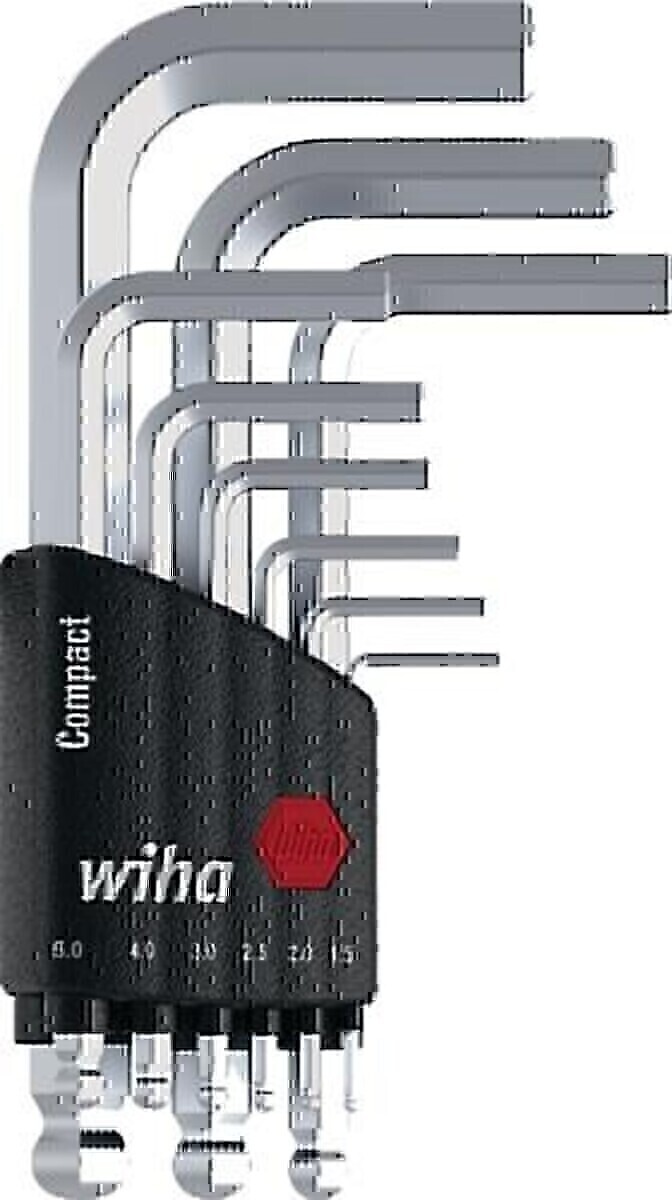 Wiha Winkelschraubendrehersatz 369 KH9 9-tlg.Compact-Halter SW 1,5-10mm 40410 Wiha Winkelschraubendrehersatz 369 KH9 9-tlg.Compact-Halter SW 1,5-10mm 40410 von Wiha