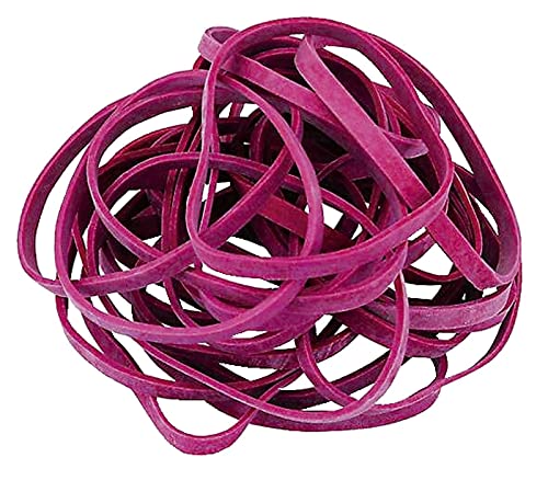 Wihedü 515.232 Gummibänder und X-Bänder Gummiband 80x4mm 1kg rot von Wihedü