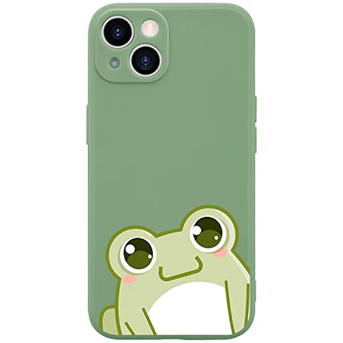 Wihytec Schutzhülle für iPhone 14 Pro Max, niedlicher Frosch, Flüssigsilikon, weiches Gel-Gummi, kratzfest, matt, Mikrofaserfutter, Schutzhülle für Mädchen Wihytec Schutzhülle für iPhone 14 Pro Max, niedlicher Frosch, Flüssigsilikon, weiches Gel-Gummi, kratzfest, matt, Mikrofaserfutter, Schutzhülle für Mädchen von Wihytec