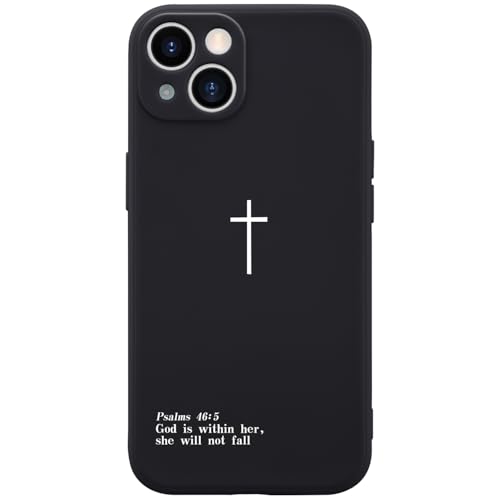 Wihytec Schutzhülle für iPhone 15 Pro Max, Kreuzmuster, Flüssigsilikon, weiches Gel, Gummi, matt, mit Mikrofaserfutter, Schwarz Wihytec Schutzhülle für iPhone 15 Pro Max, Kreuzmuster, Flüssigsilikon, weiches Gel, Gummi, matt, mit Mikrofaserfutter, Schwarz von Wihytec