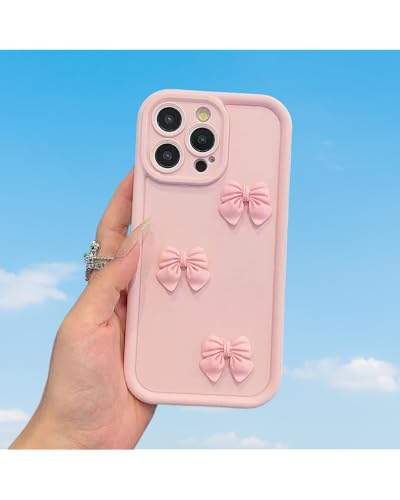 Wihytec Schutzhülle für iPhone 15 Pro Max, rosa Schleife, Flüssigsilikon, weiches Gel, Gummi, matte Handyhülle mit Mikrofaser-Futter Wihytec Schutzhülle für iPhone 15 Pro Max, rosa Schleife, Flüssigsilikon, weiches Gel, Gummi, matte Handyhülle mit Mikrofaser-Futter von Wihytec
