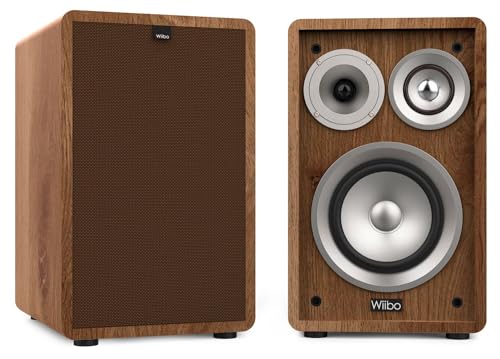 Wiibo Vintage 6 Nogal Altavoces Estantería 3 Vías 100W Pareja Wiibo Vintage 6 Nogal Altavoces Estantería 3 Vías 100W Pareja von Wiibo