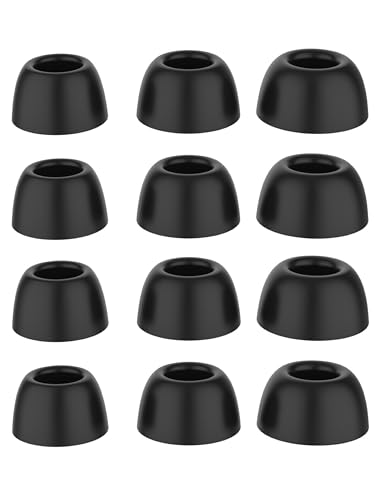 6 Paar Ultra Comfort Galaxy Buds2 Pro Ohrstöpsel Replacement,Doppelflansch Galaxy Buds 2 Pro Kopfhörer Ohrstöpsel Satz,Silikon Kopfhörer Ear Buds Zubehör kompatibel mit Samsung Galaxy Buds2 Pro von Wiki VALLEY