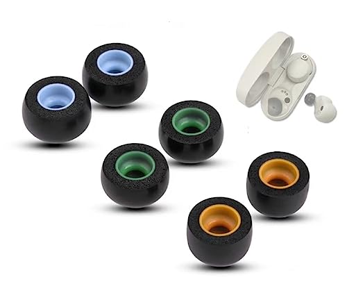 Momery Ohrstöpsel Earplugs for Sony WF-1000XM5/WF-1000XM4 Wireless True Headphones, In-Ear Noise Cancelling Earplugs Replacement for WF-1000XM3 WF-SP900 WI-1000X WF WI XBA Series Fit Charging Case Momery Ohrstöpsel Earplugs for Sony WF-1000XM5/WF-1000XM4 Wireless True Headphones, In-Ear Noise Cancelling Earplugs Replacement for WF-1000XM3 WF-SP900 WI-1000X WF WI XBA Series Fit Charging Case von Wiki VALLEY