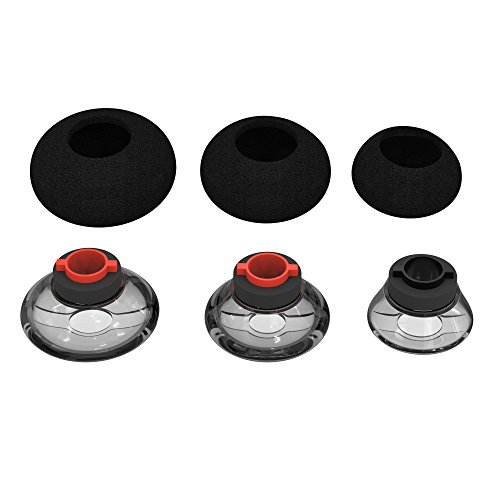 Eartips für Plantronics Voyager 5200/Poly Voyager Legend 30/ Voyager Legend 50, Wiki VALLEY 3-Pack Schaumstoffhülle & Ohrhörergel Ohrhörer-groß Mittel Klein Eartips für Plantronics Voyager 5200/Poly Voyager Legend 30/ Voyager Legend 50, Wiki VALLEY 3-Pack Schaumstoffhülle & Ohrhörergel Ohrhörer-groß Mittel Klein von Wiki VALLEY