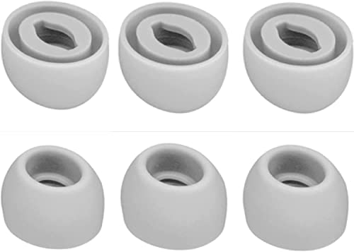 Wiki VALLEY Ersatz-Ohrstöpsel für Galaxy Buds Pro, Silikon, rutschfest, kompatibel mit Samsung Galaxy Buds Pro Kopfhörer 2021 (Weiß), 3 Paar von Wiki VALLEY
