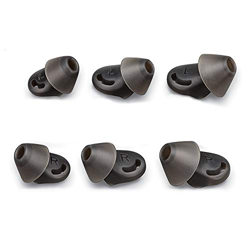 Wiki Valley Eartips for Airpods Pro and and Airpods Pro 2nd Generation with Hole for Noise Reduction Kopfhörer, 3 Paar, Schwarz Wiki Valley Eartips for Airpods Pro and and Airpods Pro 2nd Generation with Hole for Noise Reduction Kopfhörer, 3 Paar, Schwarz von Wiki VALLEY