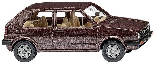 Wiking 004504 H0 PKW Modell Volkswagen Golf II, umbrabraun-met von Wiking