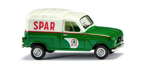 Wiking 022504 H0 PKW Modell Renault R4 Kastenwagen Spar von Wiking