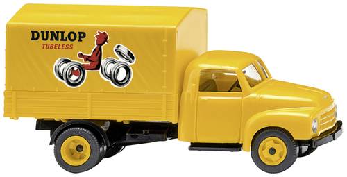 Wiking 035203 H0 LKW Modell Opel Pritschen-Lkw (Opel Blitz) Dunlop von Wiking