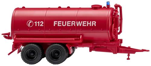 Wiking 038237 H0 Anhänger Modell Feuerwehr, Wassertankwagen von Wiking