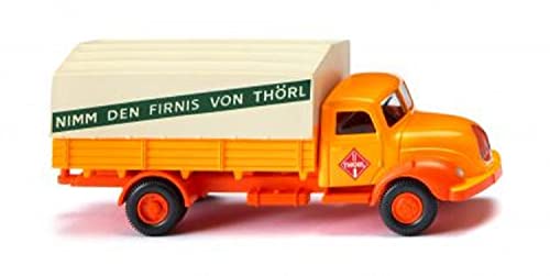 Wiking 042003 Pritschen-LKW (Magirus) Thörl, Miniaturmodell 1:87, Kein Spielzeug!! von Wiking