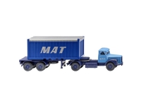 Wiking 052604 H0 Lastbiler model Scania Containersatteltog 20 M.A.T. Wiking 052604 H0 Lastbiler model Scania Containersatteltog 20 M.A.T. von Wiking
