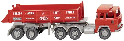 Wiking 067708 H0 LKW Modell Magirus Deutz Hinterkippersattelzug 235 D  Testfahrt Europa-Asien von Wiking