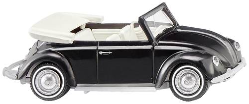 Wiking 0794 06 H0 PKW Modell Volkswagen Käfer 1200 Cabrio, schwarz von Wiking