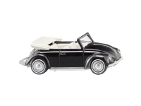 Wiking 0794 06 H0 Personbil model Volkswagen Bille 1200 Cabrio, sort von Wiking