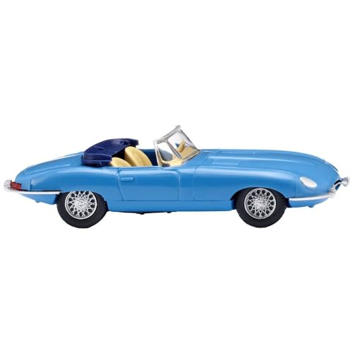 Wiking 081707 H0 Jaguar E-Type Roadster offen, blau Spur HO 1:87 von Wiking