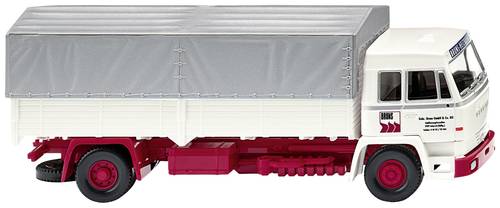 Wiking 084911 H0 LKW Modell Büssing BS 16L Pritschen-Lkw Bruns von Wiking