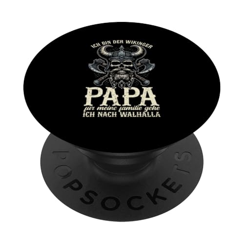 Der Wikinger Papa Nordische Mythologie Spruch Vatertag PopSockets Klebender PopGrip Der Wikinger Papa Nordische Mythologie Spruch Vatertag PopSockets Klebender PopGrip von Wikinger Papa Viking Vatertagsgeschenk Lustig