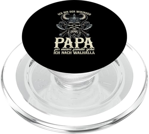 Der Wikinger Papa Nordische Mythologie Spruch Vatertag PopSockets PopGrip für MagSafe Der Wikinger Papa Nordische Mythologie Spruch Vatertag PopSockets PopGrip für MagSafe von Wikinger Papa Viking Vatertagsgeschenk Lustig