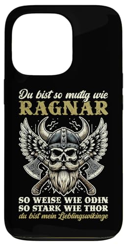 Mutig Wie Ragnar Weise Wie Odin Stark Wie Thor Vatertag Hülle für iPhone 13 Pro Mutig Wie Ragnar Weise Wie Odin Stark Wie Thor Vatertag Hülle für iPhone 13 Pro von Wikinger Papa Viking Vatertagsgeschenk Lustig