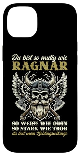 Mutig Wie Ragnar Weise Wie Odin Stark Wie Thor Vatertag Hülle für iPhone 14 Plus Mutig Wie Ragnar Weise Wie Odin Stark Wie Thor Vatertag Hülle für iPhone 14 Plus von Wikinger Papa Viking Vatertagsgeschenk Lustig