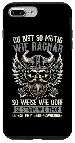Mutig Wie Ragnar Weise Wie Odin Stark Wie Thor Viking Hülle für iPhone 7 Plus/8 Plus Mutig Wie Ragnar Weise Wie Odin Stark Wie Thor Viking Hülle für iPhone 7 Plus/8 Plus von Wikinger Papa Viking Vatertagsgeschenk Lustig