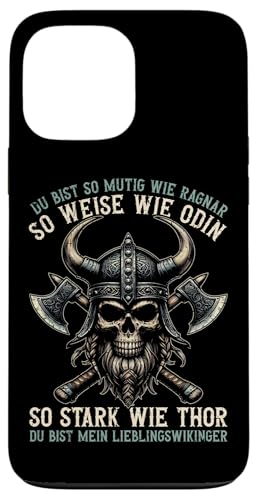 Mutig Wie Ragnar Weise Wie Odin Stark Wie Thor Wikinger Papa Hülle für iPhone 13 Pro Max Mutig Wie Ragnar Weise Wie Odin Stark Wie Thor Wikinger Papa Hülle für iPhone 13 Pro Max von Wikinger Papa Viking Vatertagsgeschenk Lustig