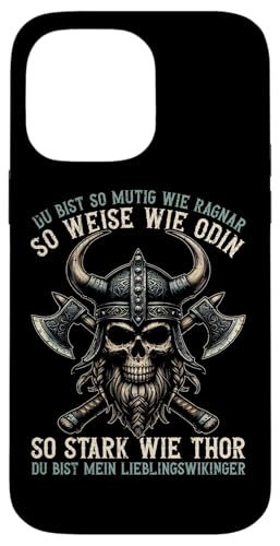 Mutig Wie Ragnar Weise Wie Odin Stark Wie Thor Wikinger Papa Hülle für iPhone 14 Pro Max Mutig Wie Ragnar Weise Wie Odin Stark Wie Thor Wikinger Papa Hülle für iPhone 14 Pro Max von Wikinger Papa Viking Vatertagsgeschenk Lustig
