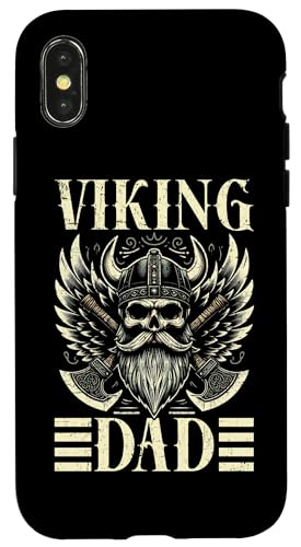 Wikinger Dad Nordische Mythologie Spruch Vatertag Hülle für iPhone X/XS Wikinger Dad Nordische Mythologie Spruch Vatertag Hülle für iPhone X/XS von Wikinger Papa Viking Vatertagsgeschenk Lustig