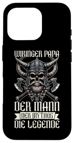 Wikinger Papa Der Mann Der Mythos Die Legende Vatertag Hülle für iPhone 16 Pro Wikinger Papa Der Mann Der Mythos Die Legende Vatertag Hülle für iPhone 16 Pro von Wikinger Papa Viking Vatertagsgeschenk Lustig