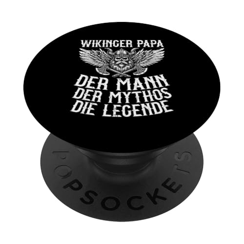 Wikinger Papa Der Mann Der Mythos Die Legende Vatertag PopSockets Klebender PopGrip Wikinger Papa Der Mann Der Mythos Die Legende Vatertag PopSockets Klebender PopGrip von Wikinger Papa Viking Vatertagsgeschenk Lustig