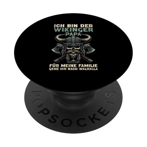 Wikinger Papa Walhalla Vatertag Spruch Nordische Mythologie PopSockets Klebender PopGrip Wikinger Papa Walhalla Vatertag Spruch Nordische Mythologie PopSockets Klebender PopGrip von Wikinger Papa Viking Vatertagsgeschenk Lustig