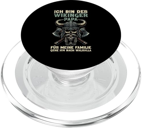 Wikinger Papa Walhalla Vatertag Spruch Nordische Mythologie PopSockets PopGrip für MagSafe Wikinger Papa Walhalla Vatertag Spruch Nordische Mythologie PopSockets PopGrip für MagSafe von Wikinger Papa Viking Vatertagsgeschenk Lustig