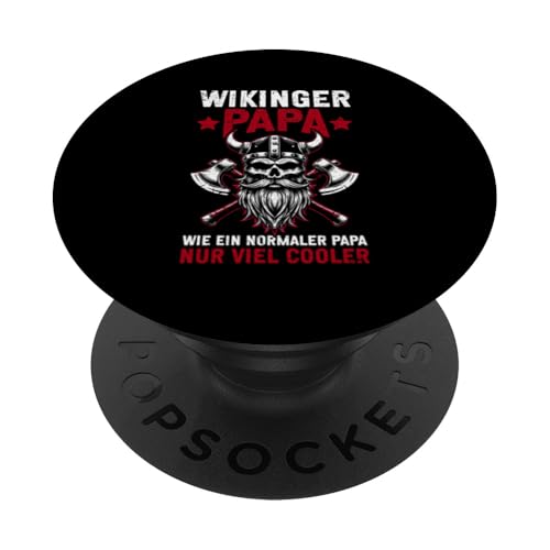 Wikinger Papa Wie Ein Normaler Papa Nur Viel Cooler Vatertag PopSockets Klebender PopGrip Wikinger Papa Wie Ein Normaler Papa Nur Viel Cooler Vatertag PopSockets Klebender PopGrip von Wikinger Papa Viking Vatertagsgeschenk Lustig