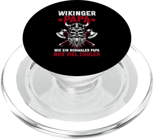 Wikinger Papa Wie Ein Normaler Papa Nur Viel Cooler Vatertag PopSockets PopGrip für MagSafe Wikinger Papa Wie Ein Normaler Papa Nur Viel Cooler Vatertag PopSockets PopGrip für MagSafe von Wikinger Papa Viking Vatertagsgeschenk Lustig