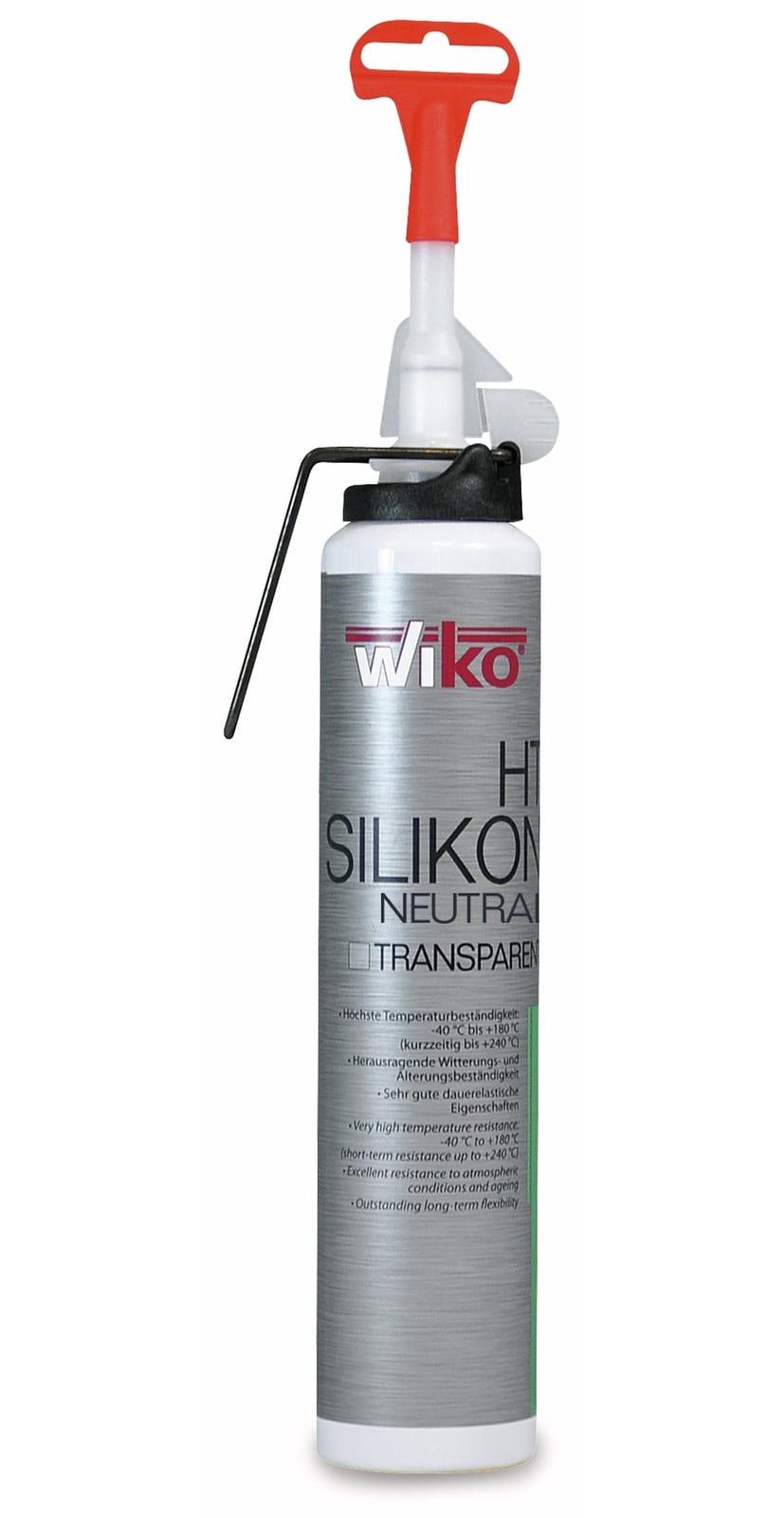 WIKO Silikon-Dichtmasse TRANS-SIL, Automatikkartusche 200 ml von Wiko