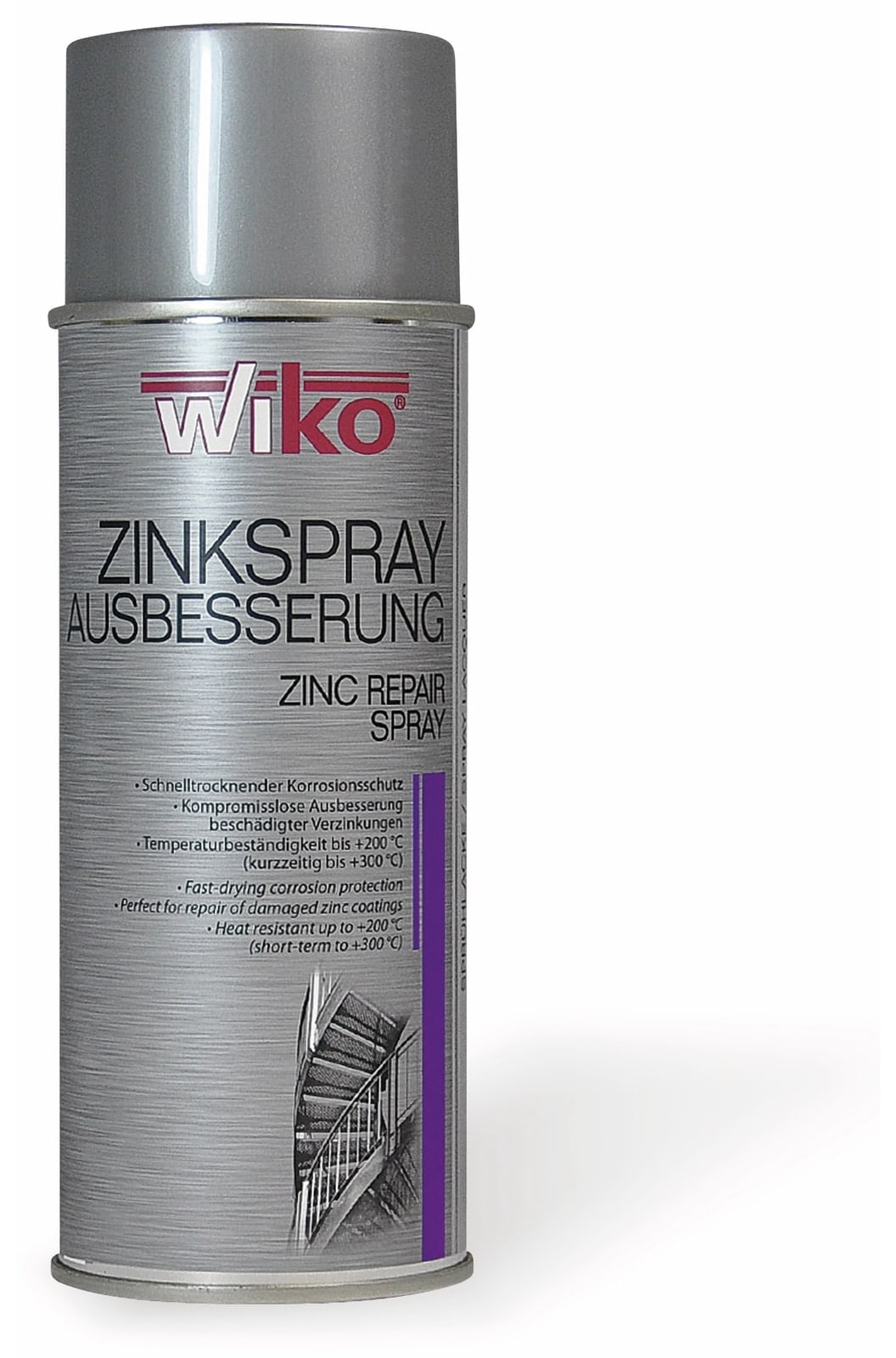 WIKO Zink-Ausbesserungs-Spray, 400 ml von Wiko