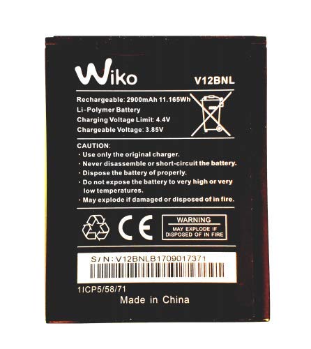 Wiko Batteria Originale per Harry, Harry 2, View, Tommy 3 Plus von Wiko