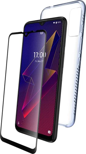 Wiko Pack Schutzhülle transparent + Hartglas Power U20 von Wiko
