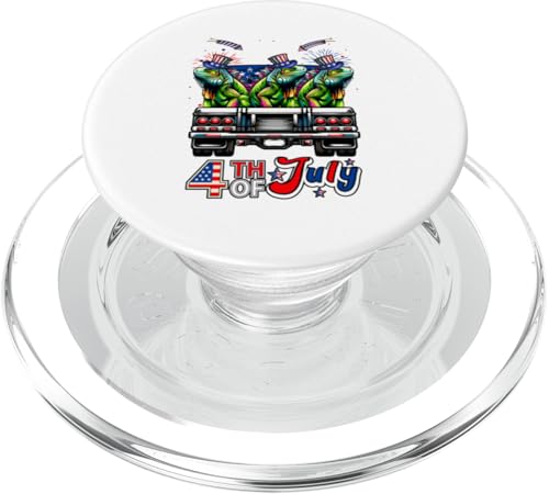 4. Juli US-Flagge, drei niedliche Leguane auf Pickup-Truck PopSockets PopGrip für MagSafe 4. Juli US-Flagge, drei niedliche Leguane auf Pickup-Truck PopSockets PopGrip für MagSafe von Wild Animal 4th Of July Costume