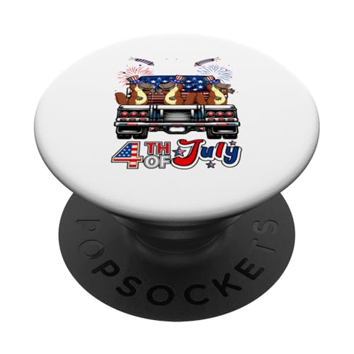 4. Juli US-Flagge Drei niedliche Schnabeltiere auf Pickup-Truck PopSockets Klebender PopGrip 4. Juli US-Flagge Drei niedliche Schnabeltiere auf Pickup-Truck PopSockets Klebender PopGrip von Wild Animal 4th Of July Costume