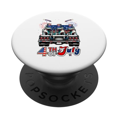 4. Juli US-Flagge Drei süße Geckos auf Pickup Truck PopSockets Klebender PopGrip 4. Juli US-Flagge Drei süße Geckos auf Pickup Truck PopSockets Klebender PopGrip von Wild Animal 4th Of July Costume
