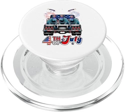 4. Juli US-Flagge Drei süße Seekühe auf Pickup Truck PopSockets PopGrip für MagSafe 4. Juli US-Flagge Drei süße Seekühe auf Pickup Truck PopSockets PopGrip für MagSafe von Wild Animal 4th Of July Costume