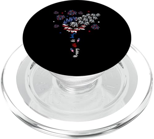 4th Of July US Flag Patriotic Cute Sunflower Elephants PopSockets PopGrip für MagSafe 4th Of July US Flag Patriotic Cute Sunflower Elephants PopSockets PopGrip für MagSafe von Wild Animal 4th Of July Costume