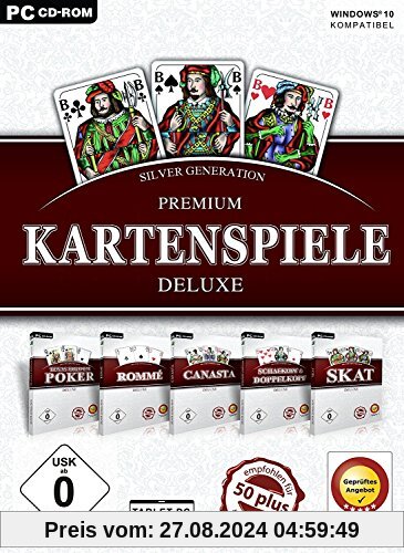 Silver Generation Kartenspiele Deluxe - [PC] von Wild River