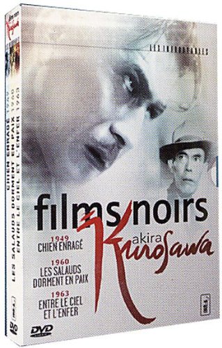 Coffret Akira Kurosawa 4 DVD : Chien enragé (1949) / Les Salauds dorment en paix (1960) / Entre le ciel et l'enfer (1963) von Wild Side Video