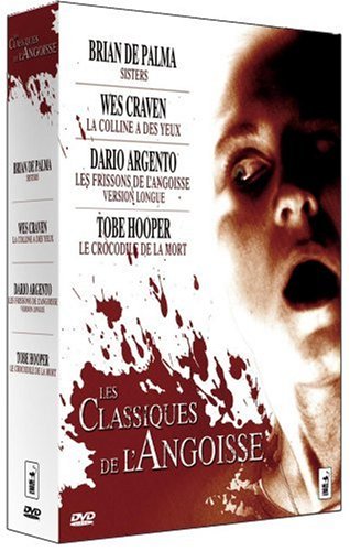 Coffret Classique de l'angoisse 4 DVD : Sisters / La colline a des yeux / Le crocodile de la mort / Les frissons de l'angoisse von Wild Side Vidéo