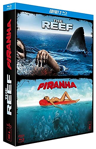 Coffret The Reef ; Piranha (Blu-Ray) (Import) Pickering Adrienne von Wild Side