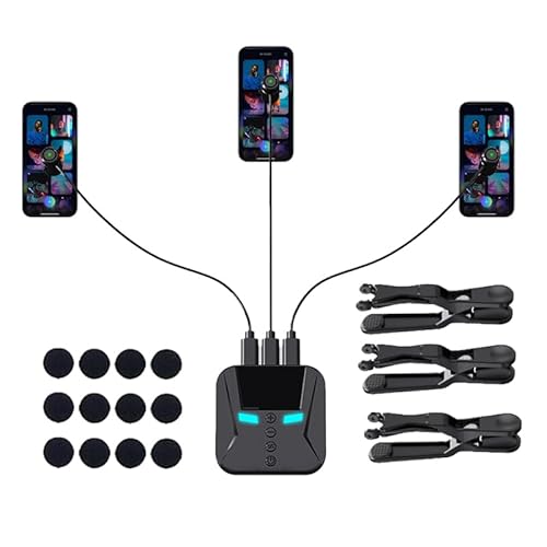 Automatic Screen Touch Tapper – Simulated Finger Tapping Device for Smartphone Games, Online Streams, Playback and Continuous App Activity | Smart Auto Tap Tool for Repetitive Tasks von WildHarmony